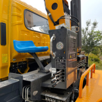 FOTON M5 Manipulateur de capacité de charge élevée de 6.3 tonnes/grue aérienne montée sur camion à bras télescopique à flèche droite télécommandée