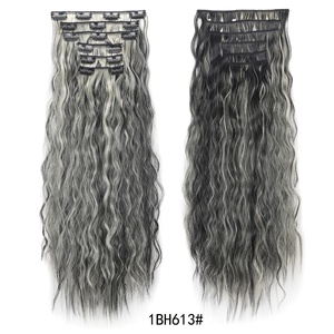 Extensions de <span class=keywords><strong>cheveux</strong></span> de style pince à <span class=keywords><strong>cheveux</strong></span> droite pour femmes à la mode - Product Image 3