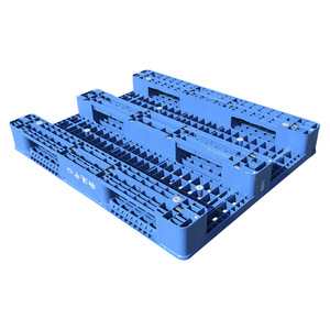 Pesanti di grandi dimensioni blu 4 way HDPE custom euro a buon mercato <span class=keywords><strong>pallet</strong></span> in plastica per la vendita - Product Image 6