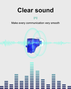 Audífonos Mini Cómodos con Reducción de Ruido, Funciones Ajustables, Batería de Larga Duración, Batería de Zinc-Aire, Fácil de Usar para Personas Mayores - Product Image 6