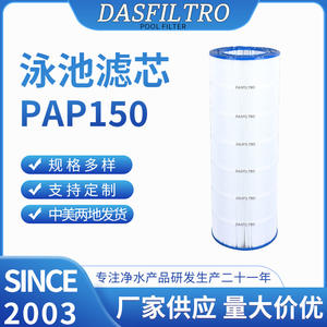 Cartucho de Filtro Plegado Dasfiltro PAP150 para Piscinas Elevadas, Repuesto para Purificador de Agua - Product Image 5