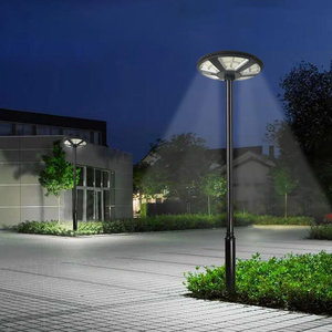 Lampes solaires d'extérieur avec lumière LED pour jardin, mur, sol et décoration de Noël avec détecteur de mouvement - Product Image 6