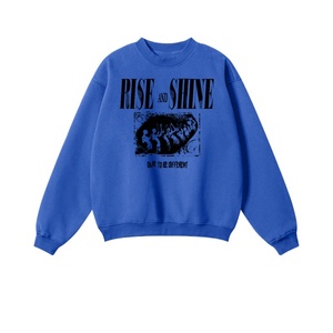 TKAN183D Custom <b>oversize</b> Loose casual basic solid-color new style thickened and <b>fleece</b> round-neck <b>Hoodie</b> for <b>men</b> - Product Image 2