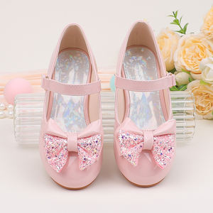 Chaussures d'école confortables blanches et roses, chaussures de fête, chaussures de mariage pour filles, chaussures de scène d'été, chaussures de danse, chaussures de princesse pour anniversaire - Tendance de la mode - Product Image 2