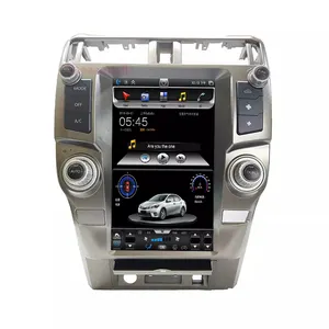Dikey dokunmatik ekran 13.6 inç Android araç Dvd oynatıcı Video Gps radyo Toyota 4 Runner 2009-2019 için monitör multimedya oynatıcı