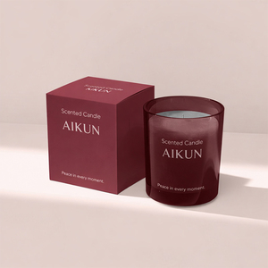 Vela Aromática AIKUN con Aroma a Bergamota, con Etiqueta Personalizada, Paquete Personalizado y Contenedor Personalizado, para Oficina, Escritorio, Sala de Estar, Set de Regalo - Product Image 4