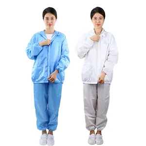 Esd Antistatic Garment Low Price Safety Esd Anti Static Clean Room Clothing Garment For Safety Protection