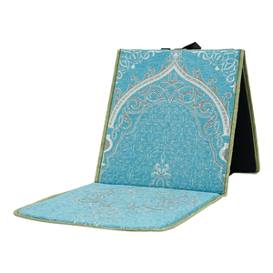 <span class=keywords><strong>Tapis</strong></span> <span class=keywords><strong>de</strong></span> <span class=keywords><strong>prière</strong></span> islamique ergonomique épais et <span class=keywords><strong>orthopédique</strong></span> pour couple, avec logo imprimé, à prix avantageux - Product Image 3