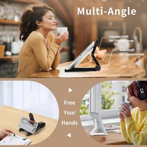 Personalized Tech Promotional Item, Foldable <b>Tablet</b> <b>Stand</b> <b>for</b> Business, Custom Logo Portable Phone Holder Bulk Order - Product Image 5
