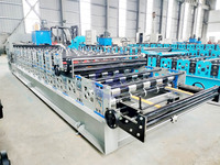 Máquina de fabricación de techos de metal corrugado