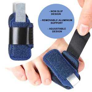 Neopren çekiç ayak düzleştirici bükülmüş veya kıvrılmış ayak düzeltici pençe veya kırık ayak kurtarma için çarpık ayak atel ayak Brace - Product Image 3
