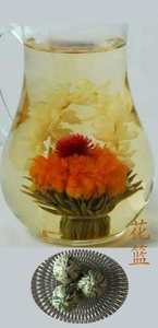 ชาดอกไม้ทรงกลมสูตรพิเศษ บานสะพรั่งสวยงาม ชาเขียวออร์แกนิกทำมือ - Product Image 6