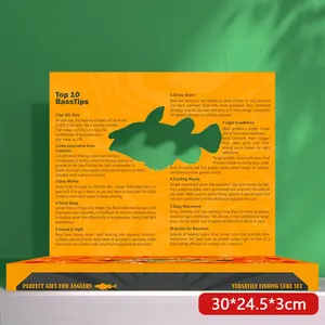 Набор рыболовных приманок из 24 шт.: искусственные приманки для ловли форели, морского окуня, крэнкбейты, минноу, пенил, твердые приманки для морской рыбалки с лодки - Product Image 6