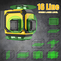Kit laser vert haute précision 1 ligne 520nm Modèle LL 16B Qualité industrielle DIY Accessoires multifonctionnels Batterie Li-Ion