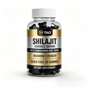 Las gomitas Shiragit OEM contienen raíz de Ashwagandha. |   Sin azúcar. Mejora la energía, la concentración y la función cognitiva, y apoya - Product Image 1