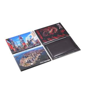 Feuilles magnétiques en étain professionnelles personnalisées en gros, aimants de réfrigérateur New York pour frigo - Product Image 1