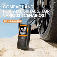 Compresseur de voiture portable 6000mAh & 150PSI pompe à air sans fil voiture allume-cigare pompe de gonflage
