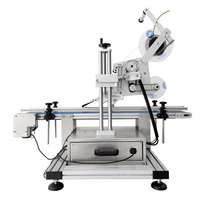 Nouvelle machine d'étiquetage électrique automatique XQ-160 pour bouteilles et canettes de boissons (plastique/papier) - Fonctionnement facile Garantie 1 an 220V