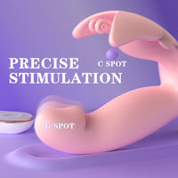 G-Punkt Vibrator USB Aufladbar 9 Frequenzen IPX7 Wasserdicht Leise 40dB Lebensmittelechtes Silikon Latex Erwachsenen-Stimulation Analsex