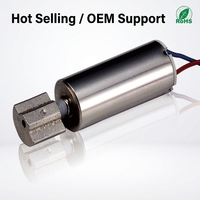 Potente Motor de Vibración Sin Núcleo 0716, 3V 3.7V DC, Micro Pager Eléctrico, Fuerte Vibración Haptica, Mini Masajeador, Piezas para Herramientas de Belleza