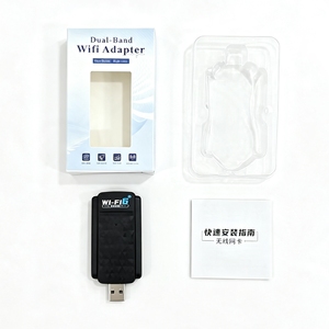IFA01 ขายดี BT5.3 Wi-Fi Dongle อะแดปเตอร์ USB Wifi ขนาดเล็ก อะแดปเตอร์ไร้สาย WIFI6 แบบ Dual-Band Gigabit 5.8G เสาอากาศ 2DBi สำหรับแล็ปท็อป - Product Image 3