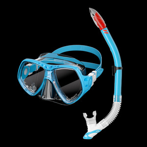 Ensemble de plongée, masque de plongée, équipement de plongée en plein air en plastique anti-buée, été - Product Image 4