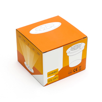 Cajas de embalaje de papel de cartón corrugado con impresión de diseño propio personalizado para caja de paquete de bombilla LED para envío