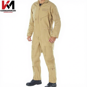 Combinaison de travail en polyester et coton respirant haute performance, protection pour les sports universels et les activités de plein air - Product Image 1