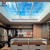 Solárium de Diseño Moderno en Aleación de Aluminio, Resistente al Viento, Impermeable y Energéticamente Eficiente para Patio, Jardín, Villa o Proyecto de Construcción