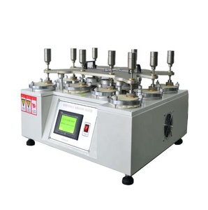 เครื่องทดสอบการขัดถูแบบมาร์ตินเดล 9 หัว ASTM D4966 ISO 12947 9  พร้อมอุปกรณ์ทดสอบแรงเสียดทานและการสึกหรอตามมาตรฐาน ISO 5470 ASTM D4970 - Product Image 4