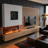 3D Smart Innenarchitektur Dekorativer Wasserdampf-Kamin Unter TV-Ständer für Zuhause und Villa 1000mm
