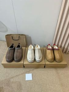 Botas de nieve UG Tasman 2026, nuevas, étnicas, tejidas, transpirables, de primavera, suaves, cálidas, de lana, de gamuza, antideslizantes, impermeables, sin cordones - Product Image 6