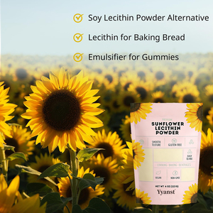 Lecitina en polvo de marca propia de alta calidad que promueve la salud cardiovascular, protege el hígado y ayuda a combatir el envejecimiento. - Product Image 2