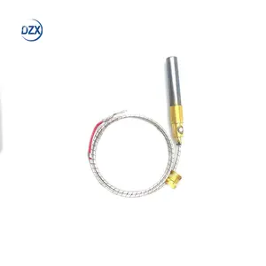 DZX Offre Spéciale capteur haute température personnalisé, thermocouple avec tête de connexion, fil de thermocouple