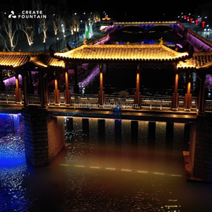 Custom Outdoor Digitale Watergordijnmuur Fontein Premium Stenen Tuin Product Muur Fontein Met Waterval Effect - Product Image 1