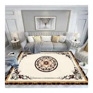 Luxury Unique Design Exquisite Dywan Large Big Size Floor Mat 3d Customized Print Washable Soft Carpet Area Rugs For Living Room