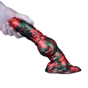 NNSX Enorme Dildo de Silicona con Nudo Grande, Estimulador de Punto G, Pene Realista de Fantasía, Tapón Anal, Masajeador de Próstata, Juguetes Sexuales Anales para Adultos - Product Image 1