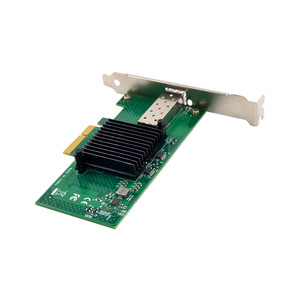 Speed Bridge SQ7315 X520-DA1 PCIe X4 10G SFP+ Server Network Card Single Port <b>Fiber</b> <b>Optic</b> Internal - Product Image 1