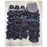 Peluca de encaje HD sin pegamento 9x6, Cierre de encaje HD 2x6 6x6 7x7 con paquetes de cabello virgen, Cabello rizado birmano con cierre, Frontal de encaje HD 13x6