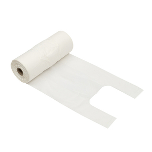 Bolsas biodegradables reutilizables personalizadas para camisetas Bolsas de compras de plástico ecológicas para supermercados y tiendas minoristas - Product Image 6