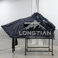 Tente de toit ABS End Up avec base antichoc à plancher libre, double couture renforcée, échelle ergonomique, OEM