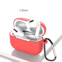Étui de protection pour écouteurs Airpods Pro pour Apple 1ère et 2ème génération, étui universel pour écouteurs, protection en silicone