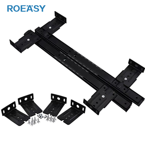 ROEASY 27毫米个人电脑桌键盘托盘滑轨伸缩通道键盘桌面滑块适用于家庭办公室 - Product Image 6