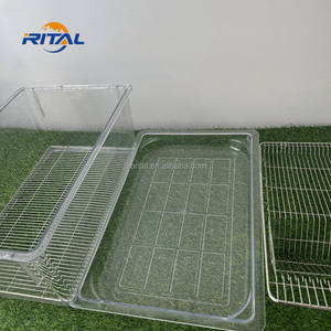 Laboratorio animale PC gabbia topo topo allevamento gabbia trasparente con coperchio in acciaio inox bottiglia - Product Image 3