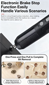 Máy điện chất lượng cao đặt tua vít điện di động để khoan gỗ & thay thế vít - Product Image 4