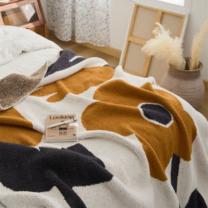 Home Textile Nordic Home Decor the New Listing Knit Textured Throw and Blanket For Sofa Kid Polyester Luxury - Product Image 4