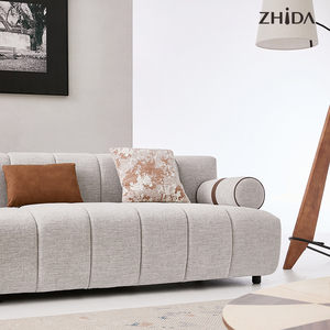 Juego <span class=keywords><strong>de</strong></span> Sofás Modulares <span class=keywords><strong>de</strong></span> Tela Gris <span class=keywords><strong>de</strong></span> Alta Calidad para el Hogar, Muebles <span class=keywords><strong>de</strong></span> Lujo para Sala <span class=keywords><strong>de</strong></span> Estar Moderna, Conjunto <span class=keywords><strong>de</strong></span> Sofás Seccionales para Villa - Product Image 5