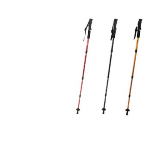 Bastones de trekking telescópicos de aleación de aluminio, 4 secciones, bastones de senderismo ajustables para hombres y mujeres, equipo de escalada al aire libre - Product Image 5