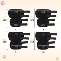 Manchon de protection de récupération avec logo personnalisé jarret de genou pour chien attelle articulaire ACL pour chien
