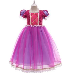 लड़कियों के कपड़े, बच्चों की राजकुमारी, फैशन, बच्चों का प्रदर्शन, शाम की लड़कियों की लंबी पार्टी की पोशाक